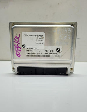 2002-2006 BMW X5 Engine Control Unit 7551615 X5 MS43 OEM