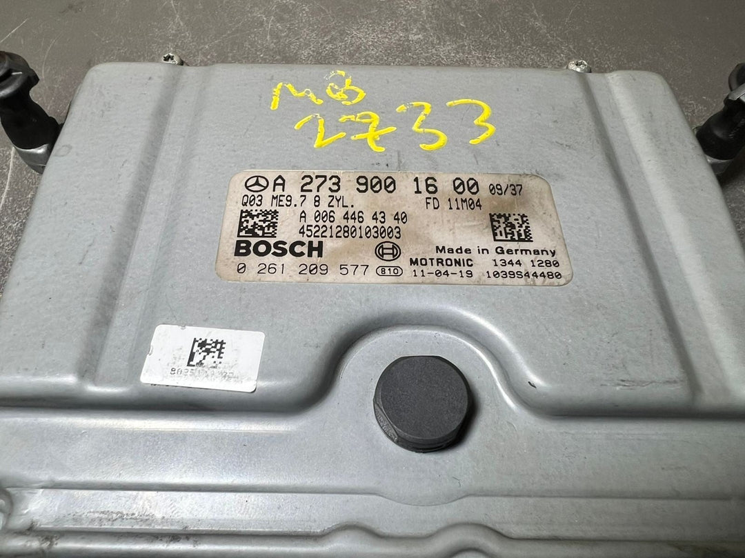 07-12 Mercedes W164 GL450 Engine Control Module Unit ECM ECU A273 9001600 OEM