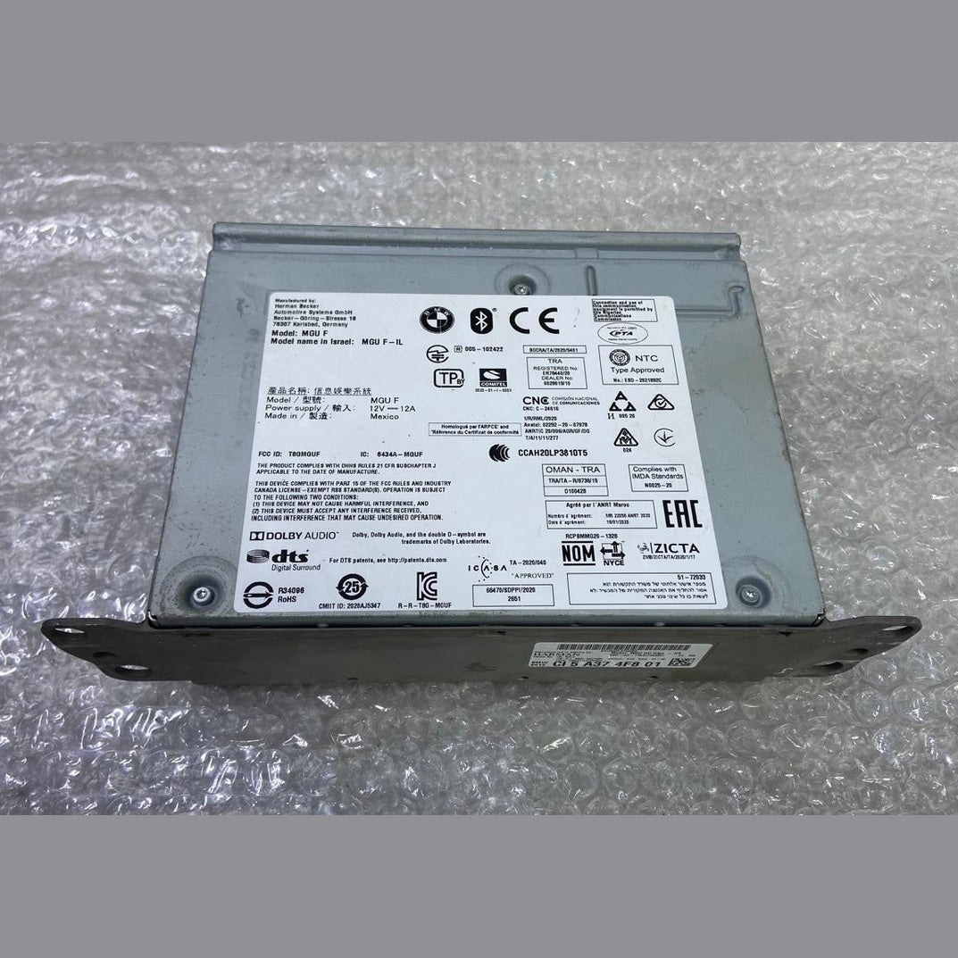 OEM BMW 3 G20 Radio Navigation Multimedia Head Unit 5A374F8 MGUF Harman 5A374F8