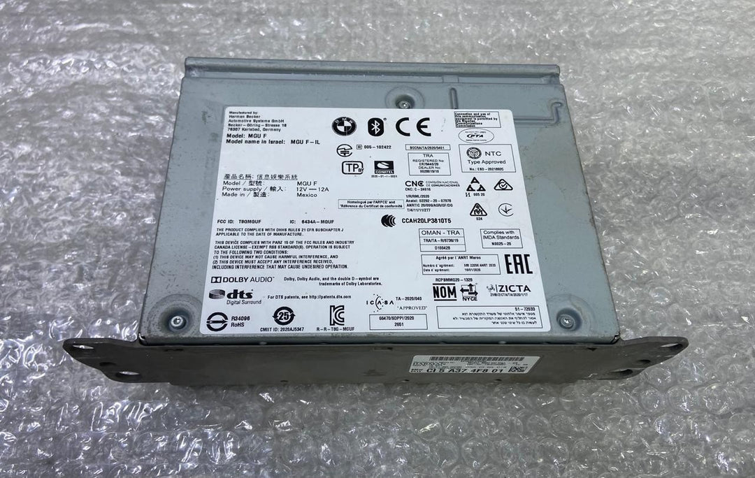 OEM BMW 3 G20 Radio Navigation Multimedia Head Unit 5A374F8 MGUF Harman 5A374F8