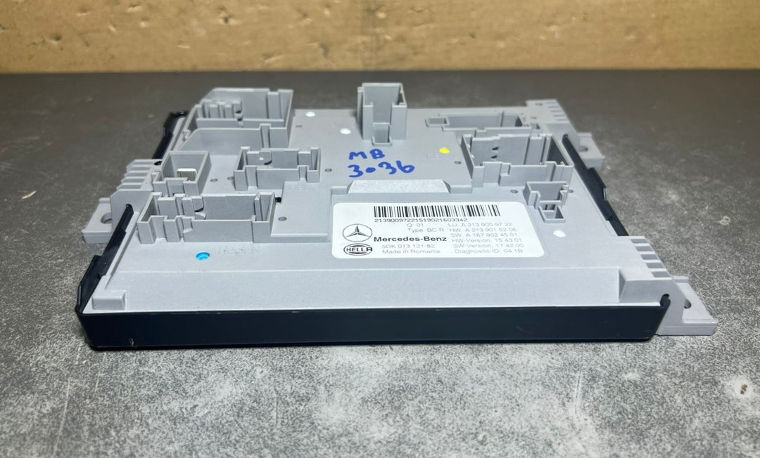 19-23 Mercedes-Benz W213 CLS Body Comfort Control Module Unit A213 9009722 OEM