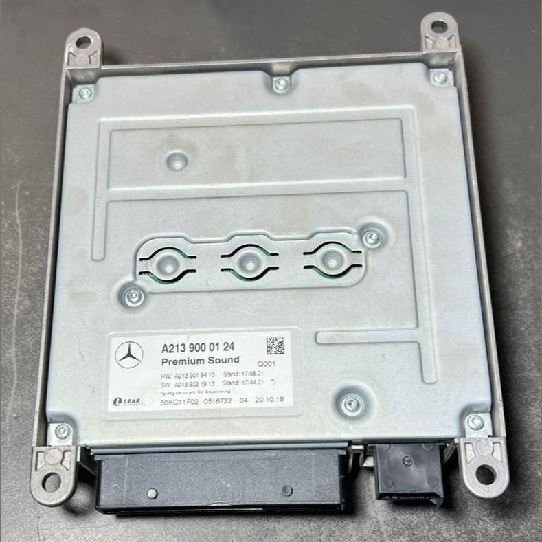 15-21 Mercedes W213 E-Class Lear Amplifier Audio Control Module A213 9000124 OEM