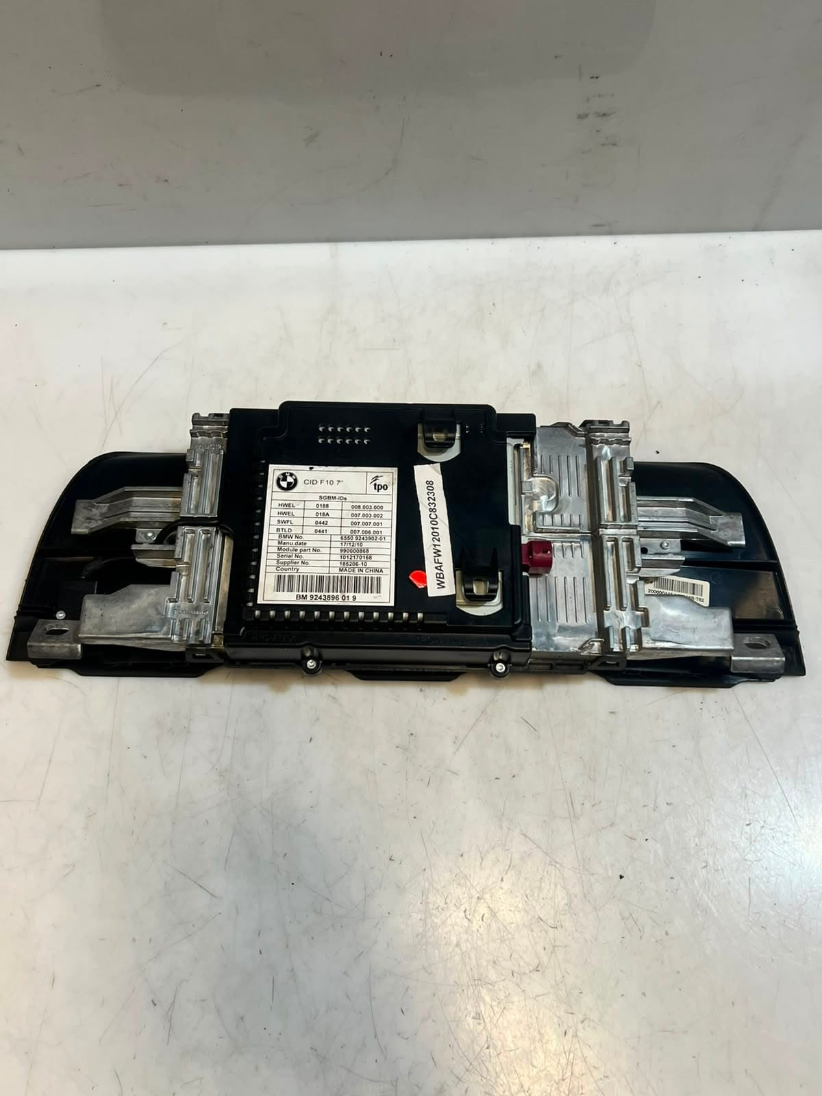 BMW 5 Series F10 F11 535i CID Central Information Display Screen 9243896 OEM