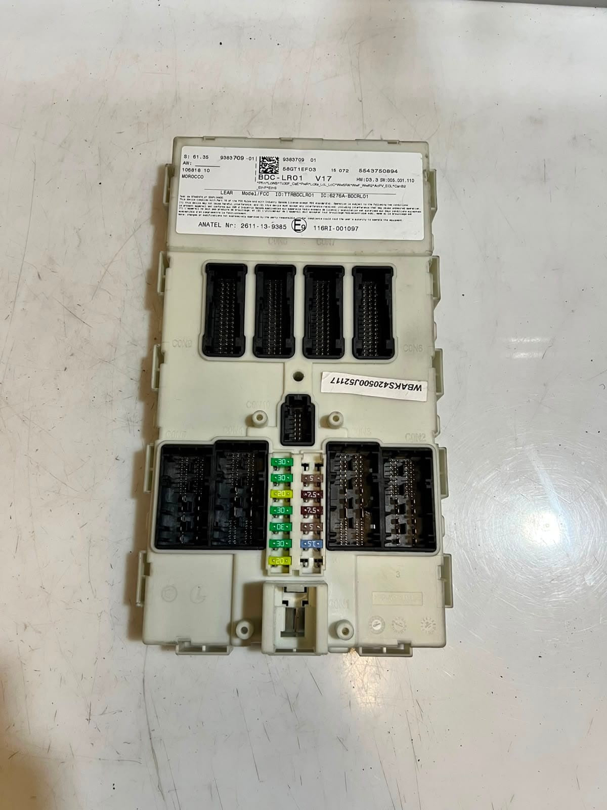 2015 BMW X5 F15 N57N 30dX Engine Control Unit ECU SET DDE+BDC 8586540 OEM