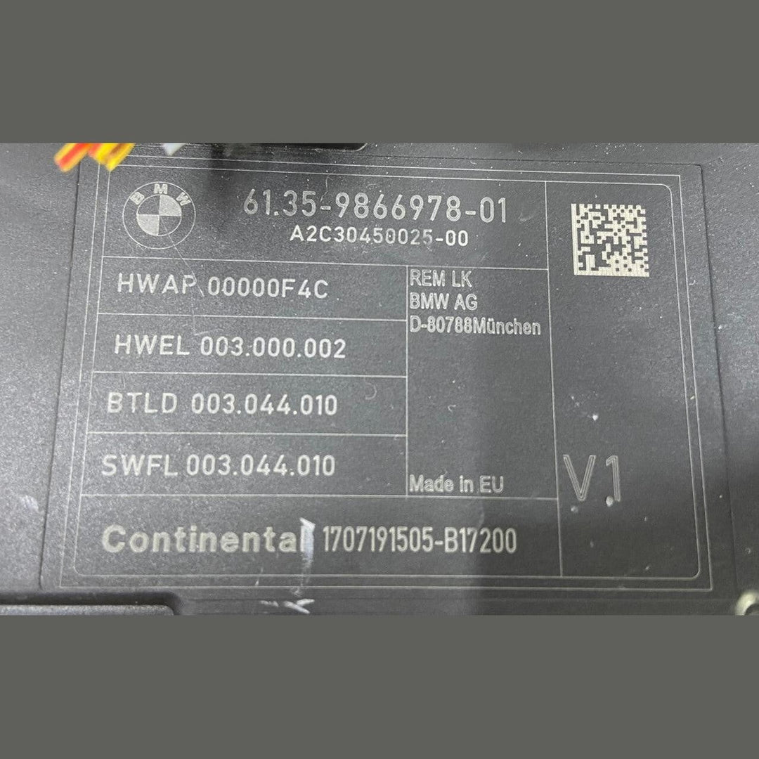 OEM 2014-2020 BMW F20 F22 F30 F32 BODY CONTROL UNIT MODULE 9866978