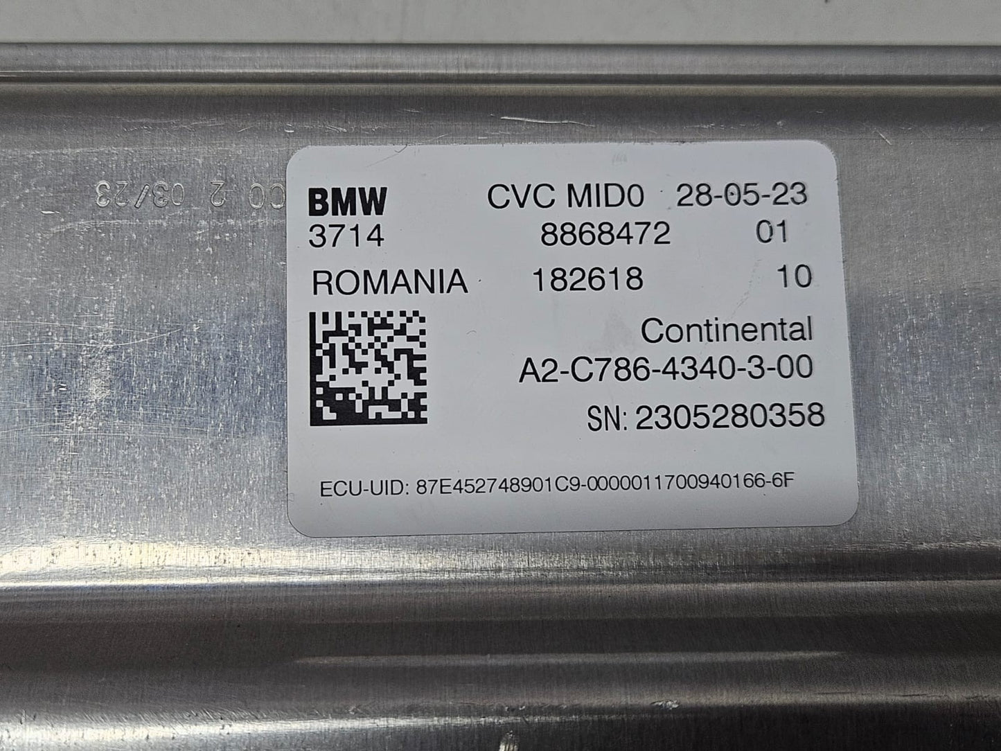 OEM BMW XM G09 Dynamic Suspension Control Module 8868472 CVC MID0 Continental