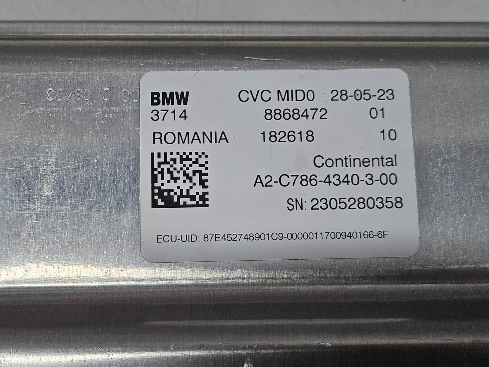 OEM BMW XM G09 Dynamic Suspension Control Module 8868472 CVC MID0 Continental