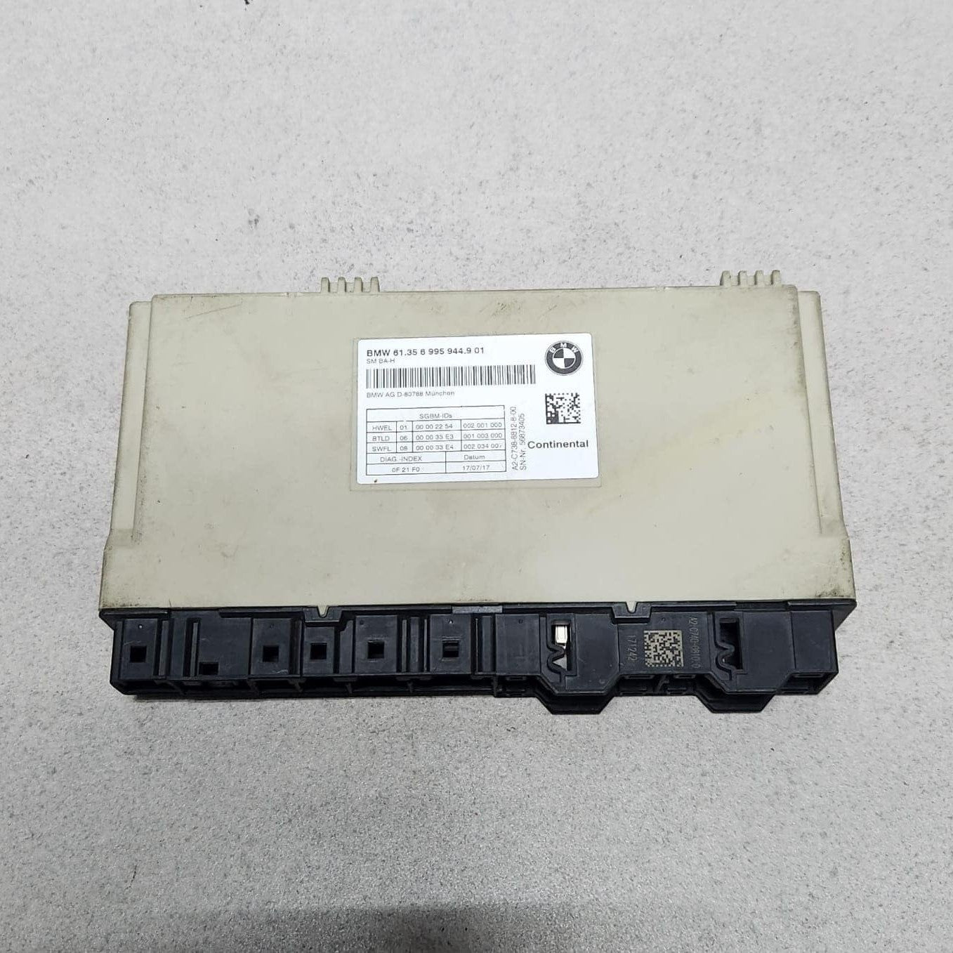 2017-2019 BMW 530i Seat Control Module 6995944 5 Series G30 G31 