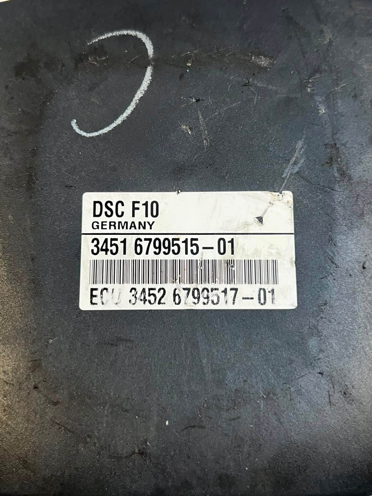 2011-2012 BMW 5-Series F07, F10, and F11 528i ABS Control Module 6799515 OEM