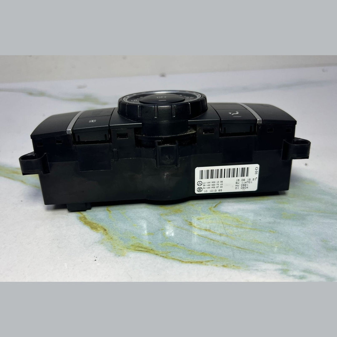 Mercedes Rear Climate Control Panel A1669001305 ML W166 GL W166