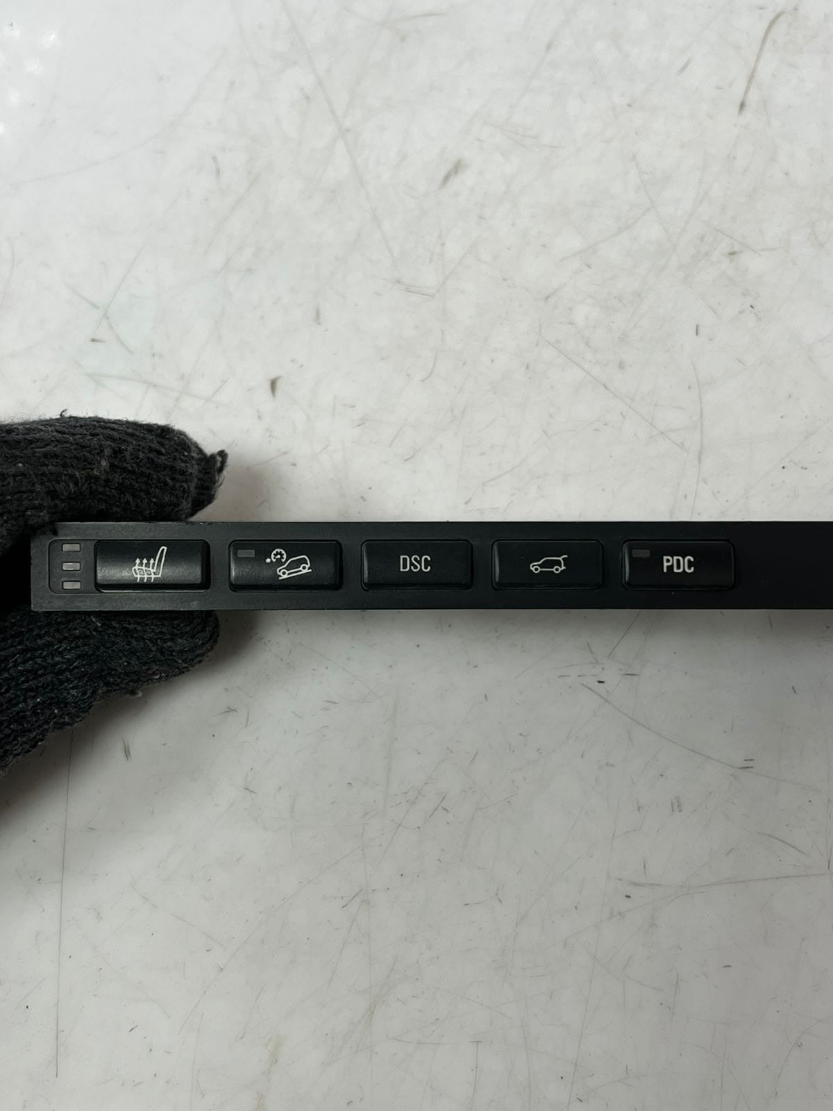 2002-2006 BMW X5 E53 Center Console HEATED SEAT Switch Panel DSC HDC 8373738 OEM