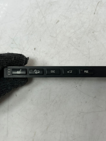 2002-2006 BMW X5 E53 Center Console HEATED SEAT Switch Panel DSC HDC 8373738 OEM