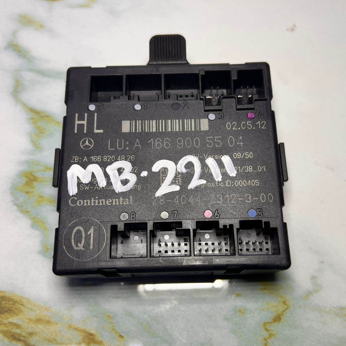 Mercedes-Benz Door Control Module Unit A 1669005504 M-Class W166