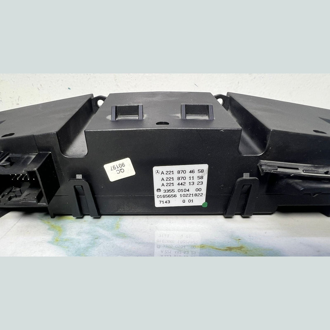 07–13 Mercedes Benz W221 S-Class AC Heater Climate Control Switch A221 8704658