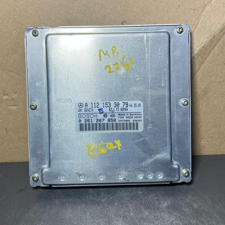 02-09 Mercedes W211 E-Klasse Motorsteuergerät Einheit ECM ECU A112 1533079 OEM