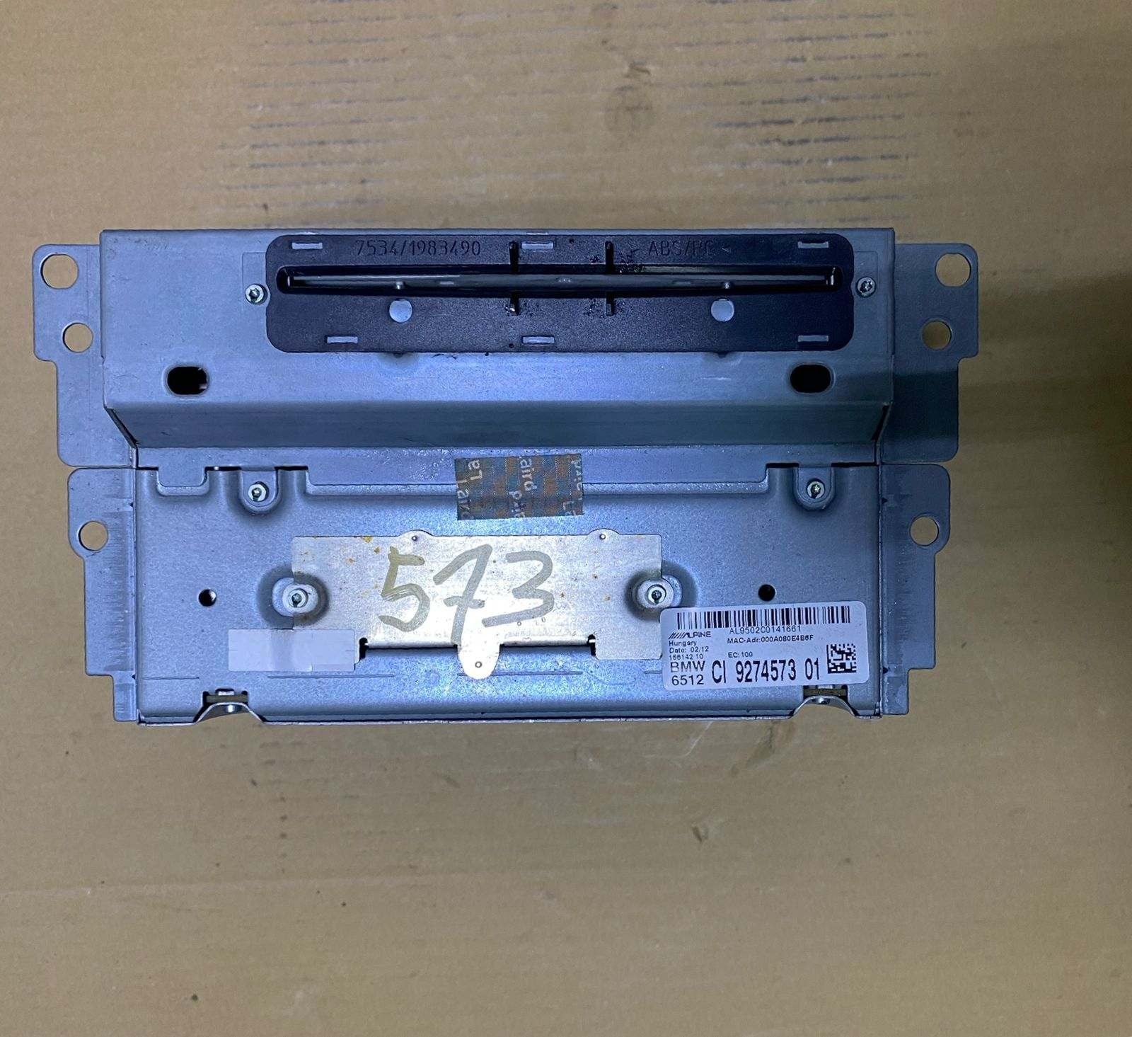 BMW Car Infotainment Computer 9274573 6 7 5 SERIES F06 F10 F02 2010-2013