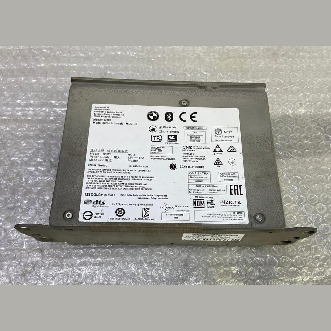OEM BMW X5 G05 X6 G06 X7 G07 AUDIO RADIO NAVIGATION HEAD MODULE UNIT 5A071F0