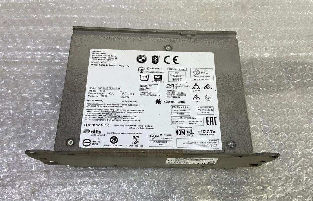 OEM BMW X5 G05 X6 G06 X7 G07 AUDIO RADIO NAVIGATION HEAD MODULE UNIT 5A071F0