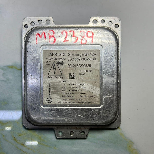 2009 Mercedes ML320 Xenon Hid Headlight Ballast Control Unit A1648704126 W164