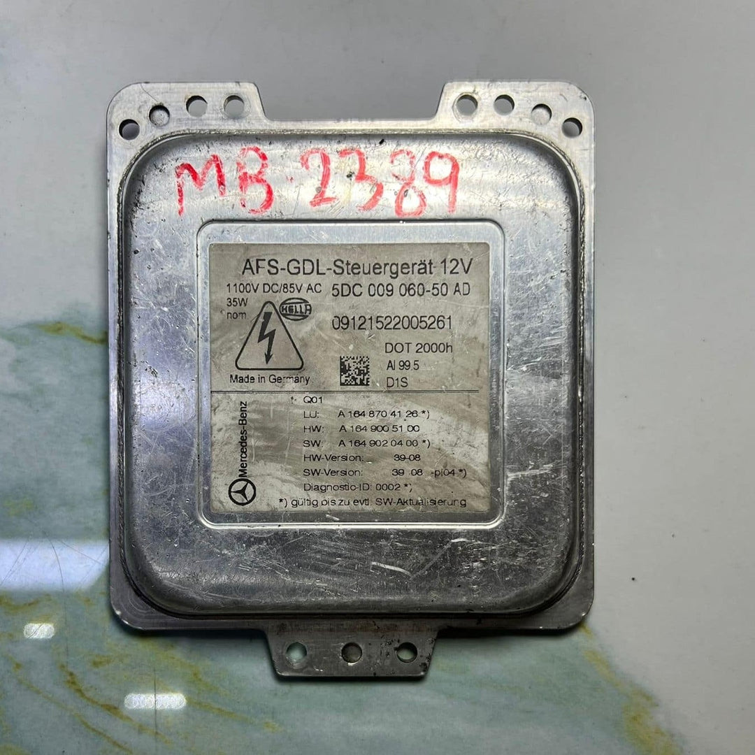 2009 Mercedes ML320 Xenon Hid Headlight Ballast Control Unit A1648704126 W164