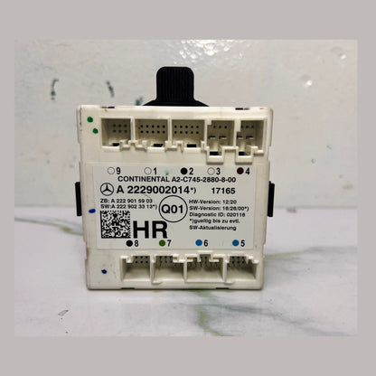 2018 Mercedes-Benz C43 AMG Door Control Module A 2229002014 W205 W222