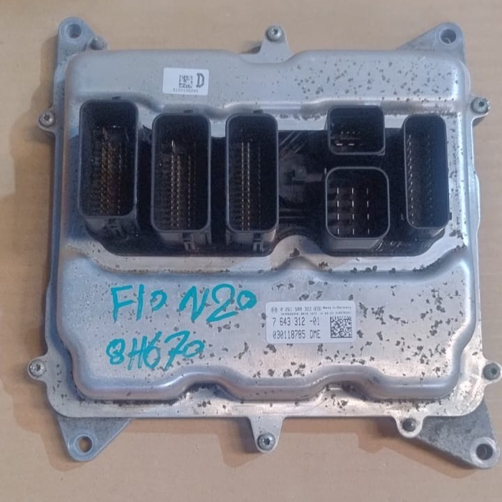 BMW 3,5 SERIES F30 F10 F11 X3 F25 N20 ENGINE CONTROL ECU MODULE DME- 7643312