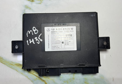 2007-2010 Mercedes-Benz W221 S-Class W216 Keyless Go Control Module A221 8707392