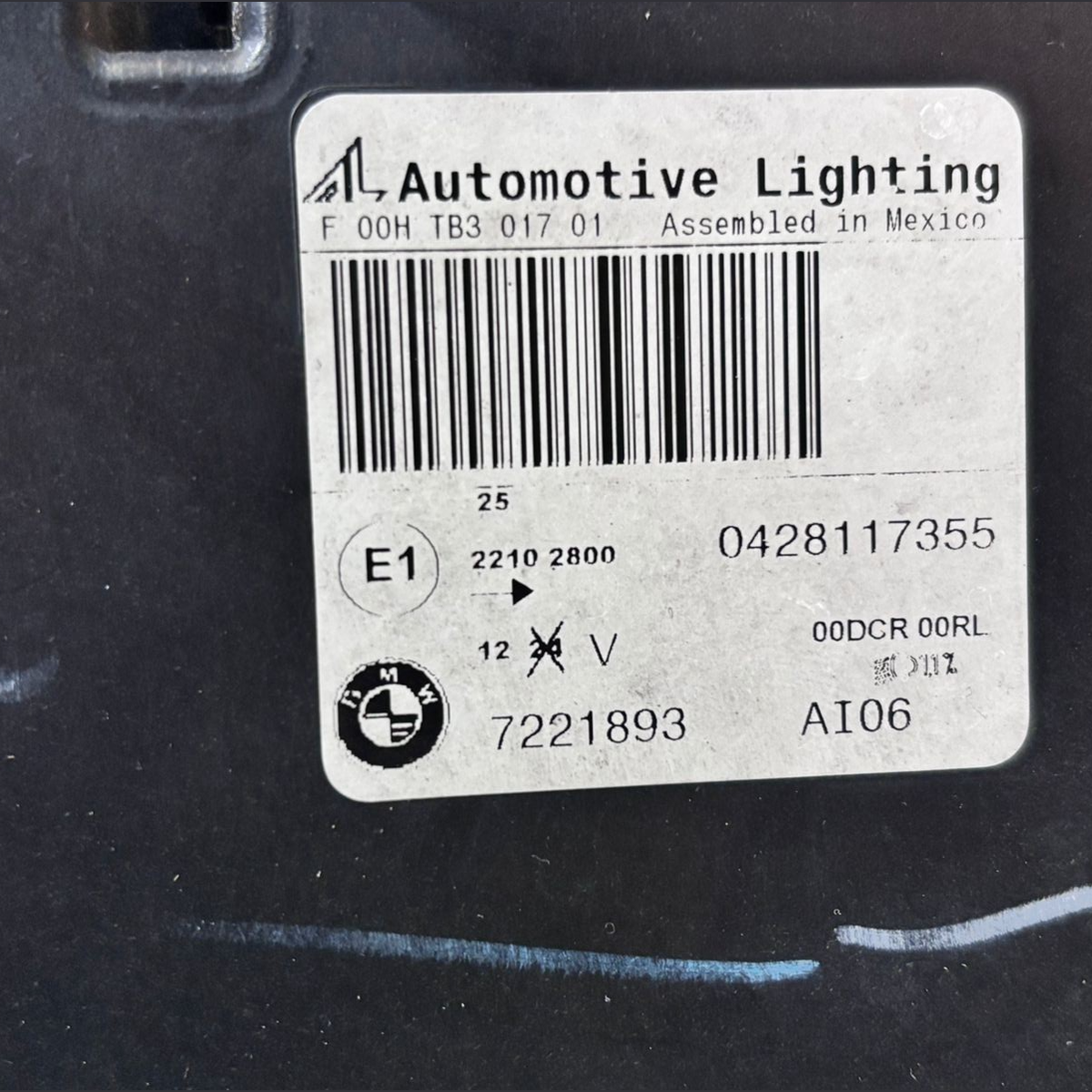 Bmw X5 E70 2010-2012 LCI  RHD Headlight XENON LEFT SIDE Headlamp 7221893