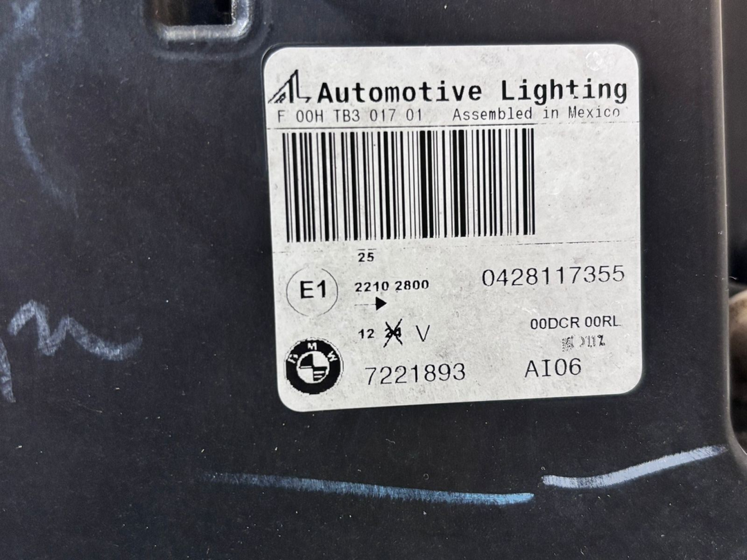Bmw X5 E70 2010-2012 LCI  RHD Headlight XENON LEFT SIDE Headlamp 7221893