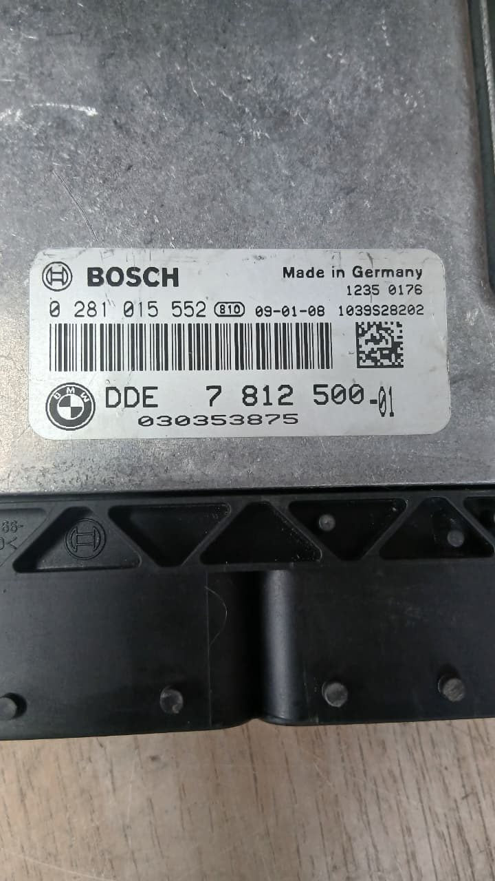 BMW Engine Control Unit 7812500 5 Series E60 E61 520D with N47D20A ECU