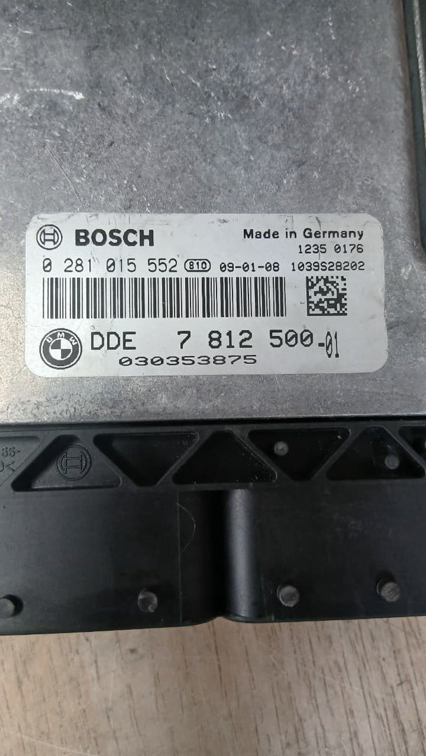 BMW Engine Control Unit 7812500 5 Series E60 E61 520D with N47D20A ECU