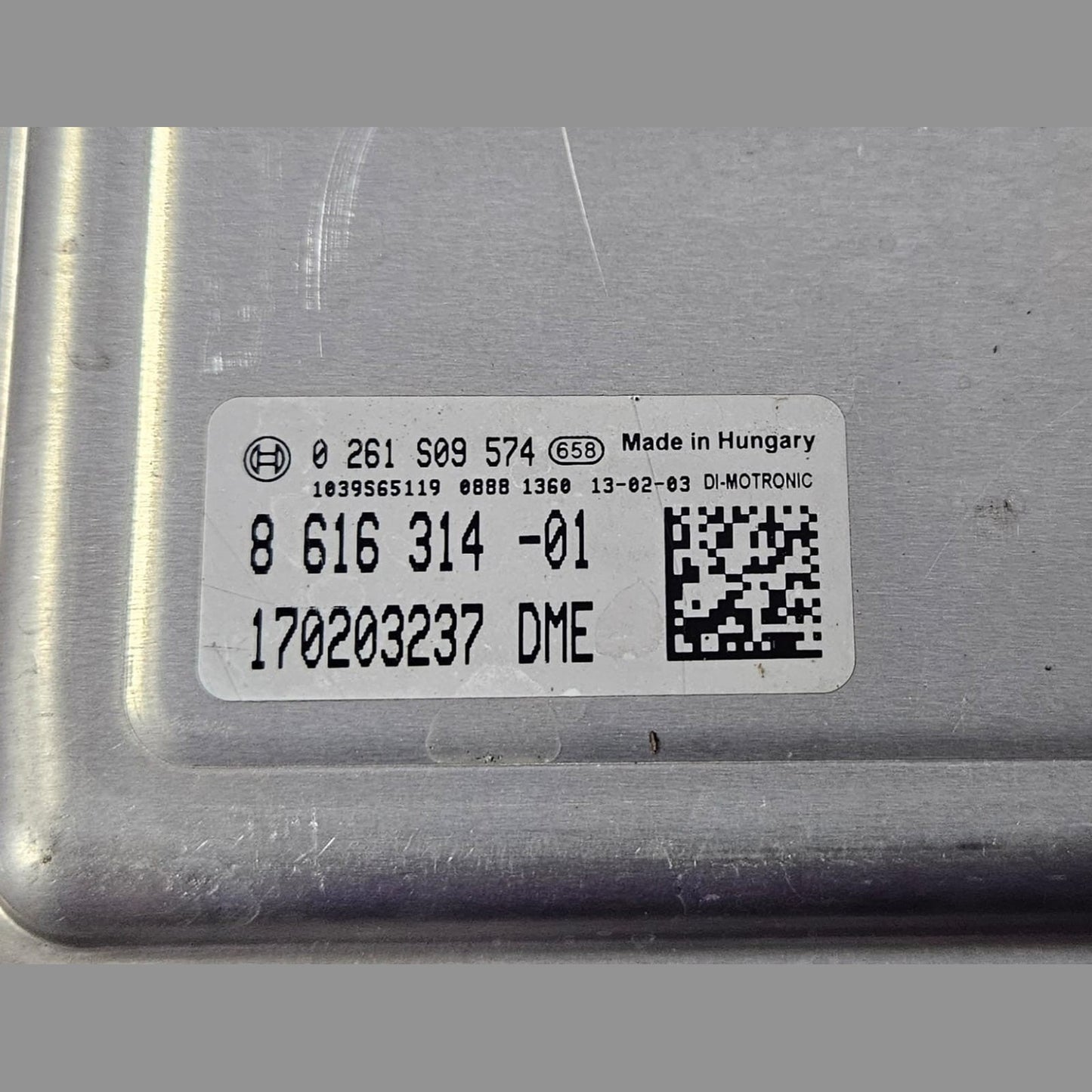 OEM BMW 740I N55 F02 F10 F20 F30 ENGINE CONTROL UNIT DME ECU SET 8616314 BOSCH