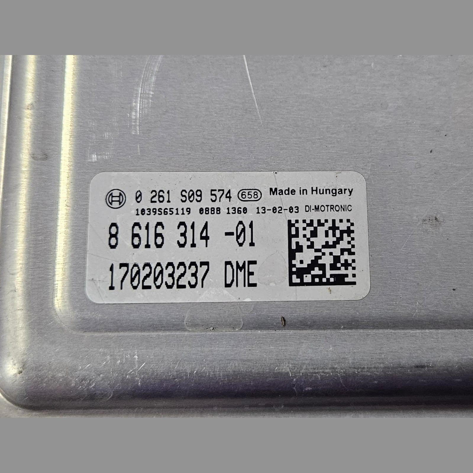 OEM BMW 740I N55 F02 F10 F20 F30 ENGINE CONTROL UNIT DME ECU SET 8616314 BOSCH