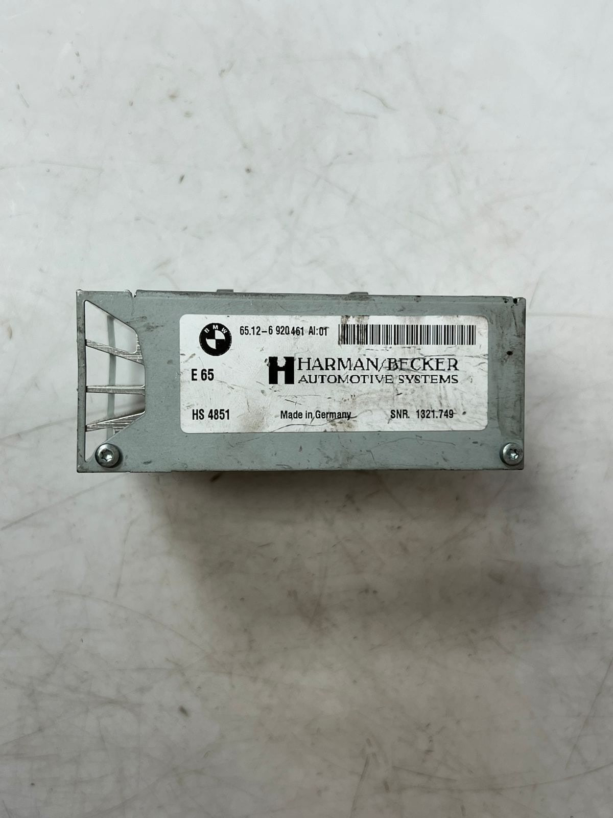 2008 BMW 528i E60 E61 E62 E63 E64 E65 HI-FI SOUND Audio Amplifier 6920461 OEM