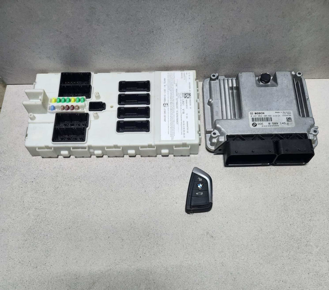 BMW Engine Control Unit DDE 85891451 Series F20 116D and 3 Series ECU SET DIESEL