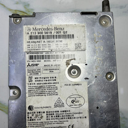 15-21 Mercedes W213 E-Class Radio Audio Multimedia Head Unit  A213 9005619 OEM