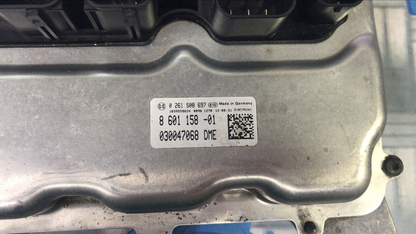 OEM BMW 320i N26 2013 ENGINE CONTROL UNIT ECU SET WITHOUT KEY 8601158 BOSCH