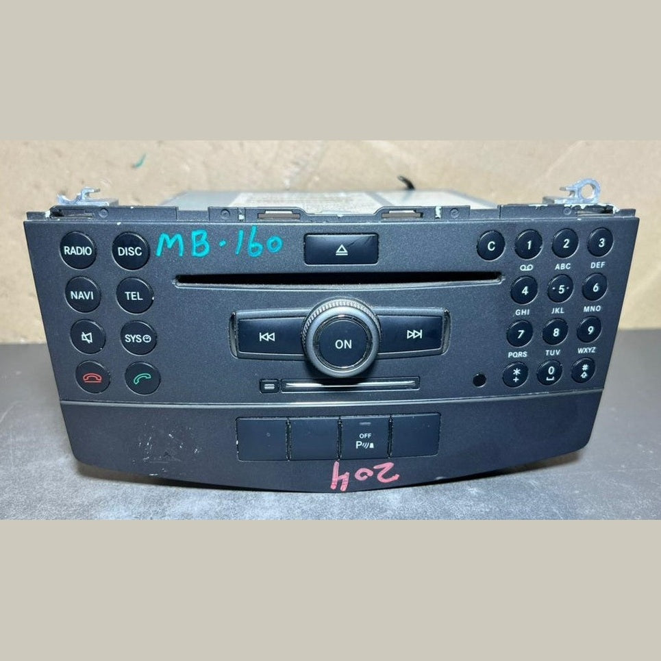 08–10 Mercedes-Benz W204 C-Class Radio Audio Head Unit CD Player A204 9061002