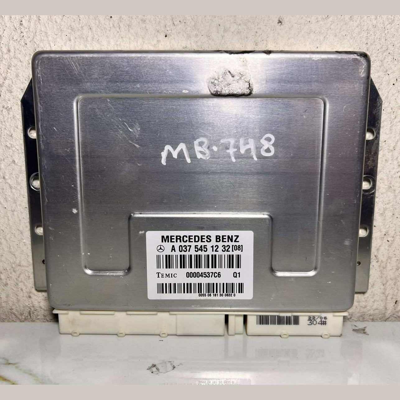 2007 Mercedes-Benz E350 Control Unit A 037 545 12 32