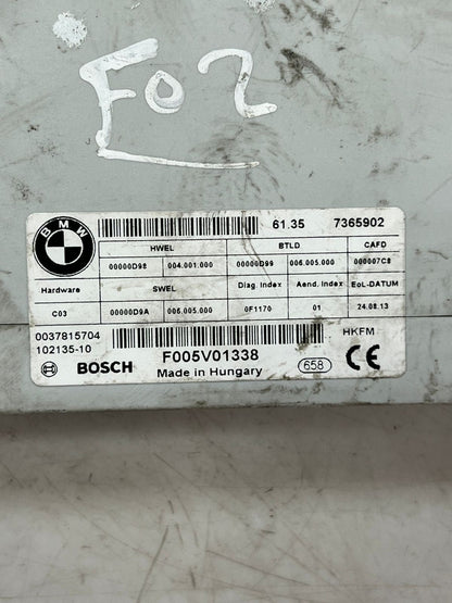 2011-2016 BMW 5' F10 528i 535i 550i M5 Trunk Lid Lift Control Module 7365902 OEM