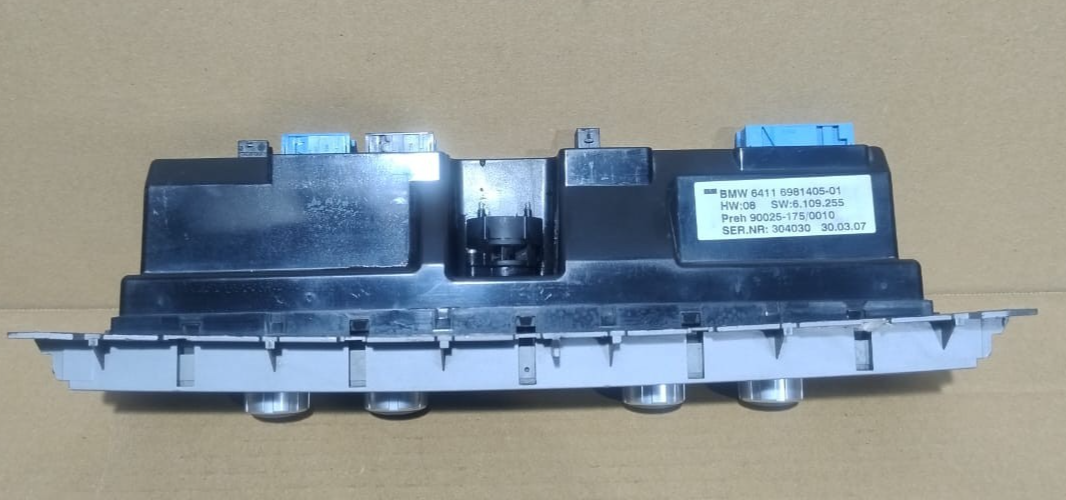 BMW E65 E66 E67 7 SERIES Automatic air conditioning Control Panel 6981405