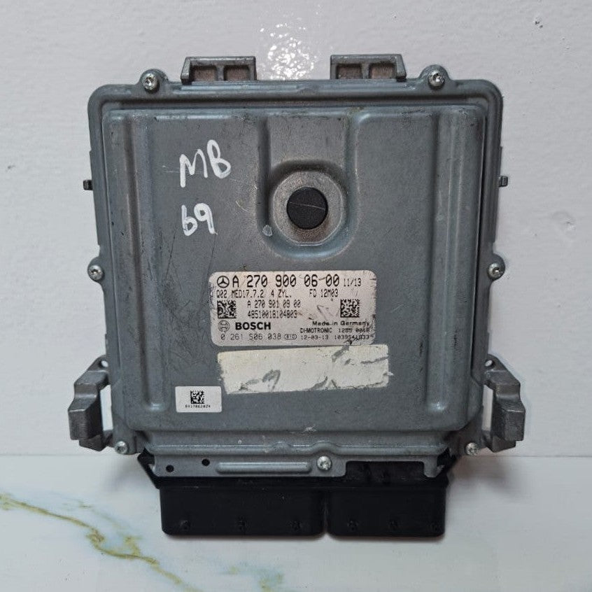 12-13 Mercedes W246 B-Class Engine Control Module Unit ECM ECU A270 9000600 OEM