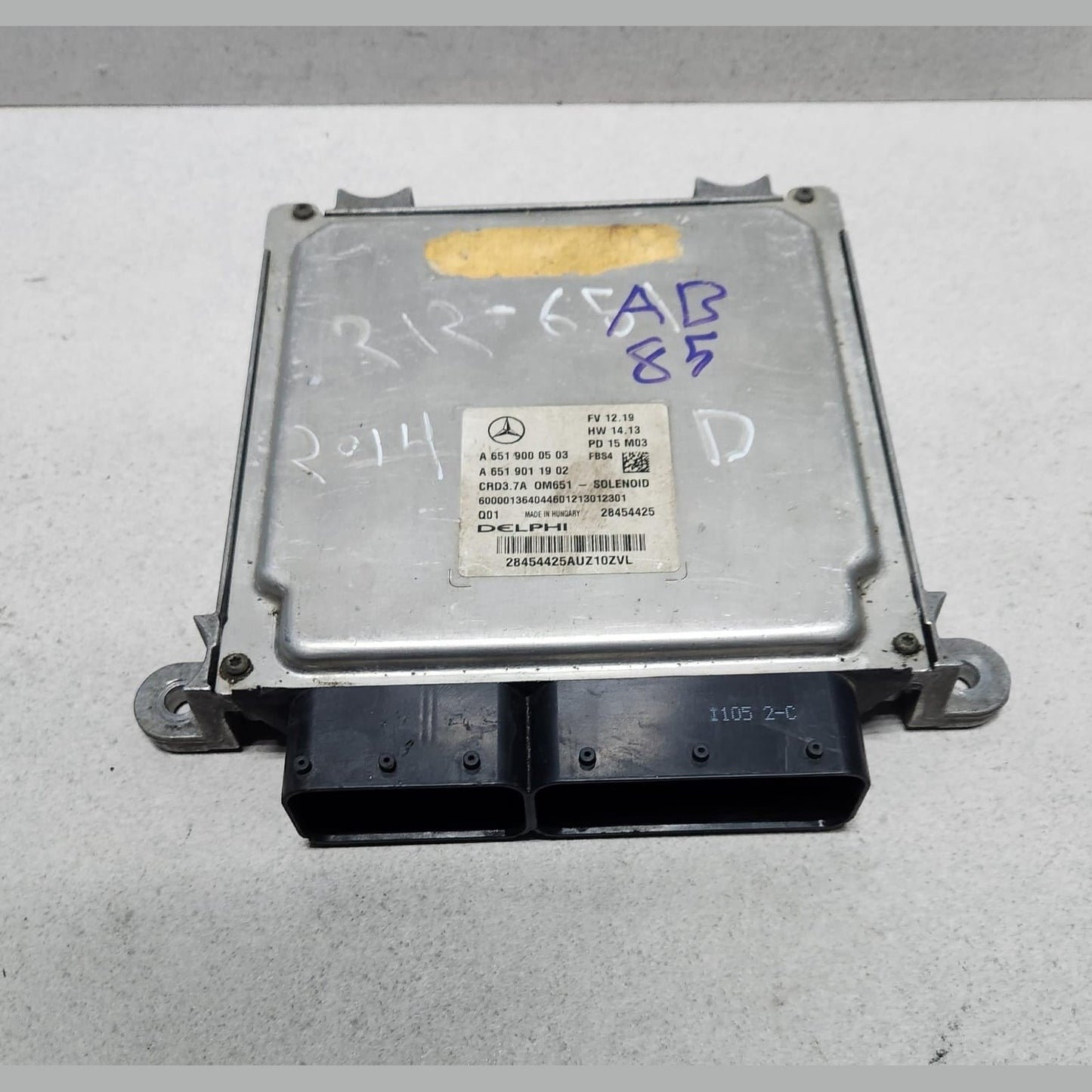 Mercedes Engine Control Unit A6519000503 W212 E220 CDI BlueTec models with OM651