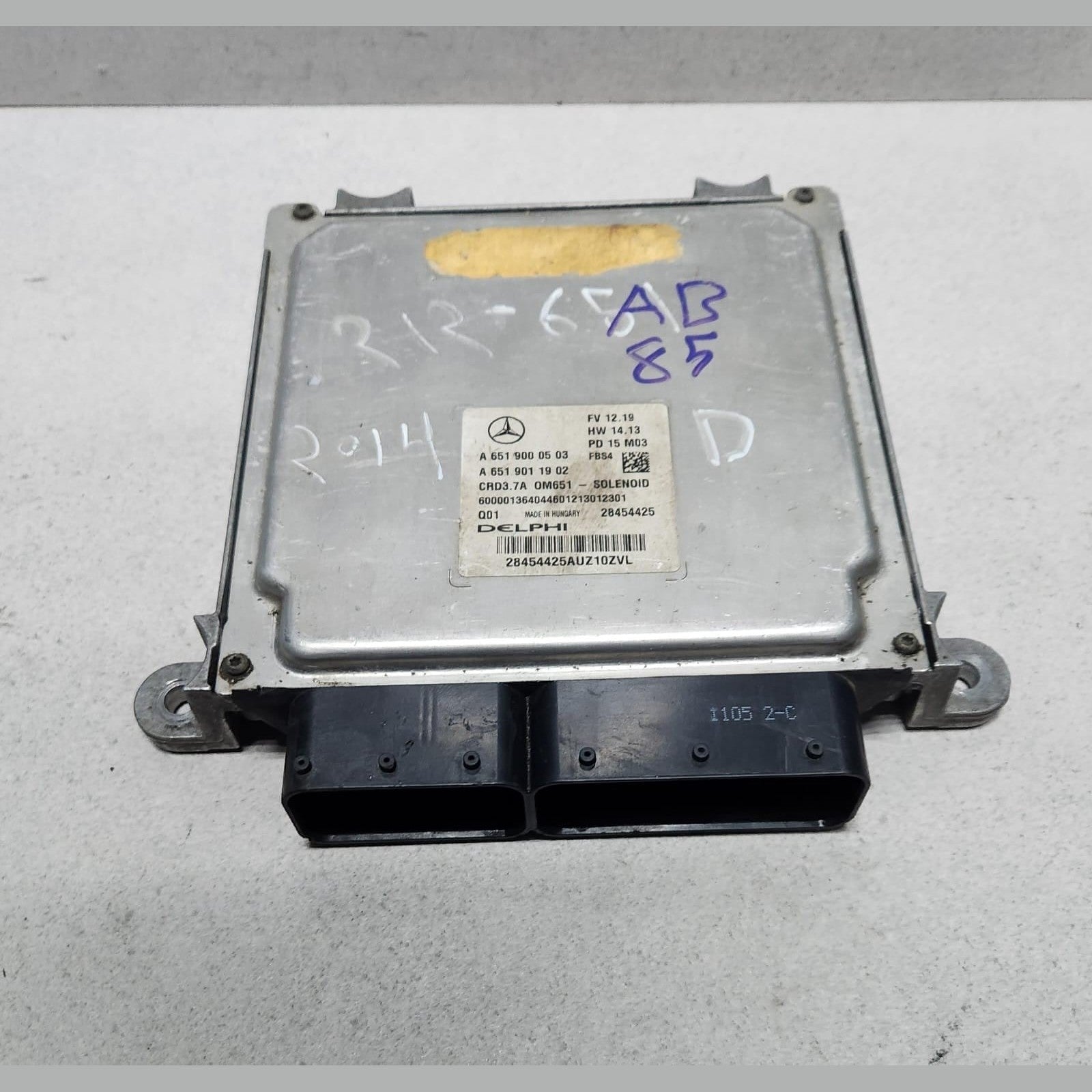 Mercedes Engine Control Unit A6519000503 W212 E220 CDI BlueTec models with OM651