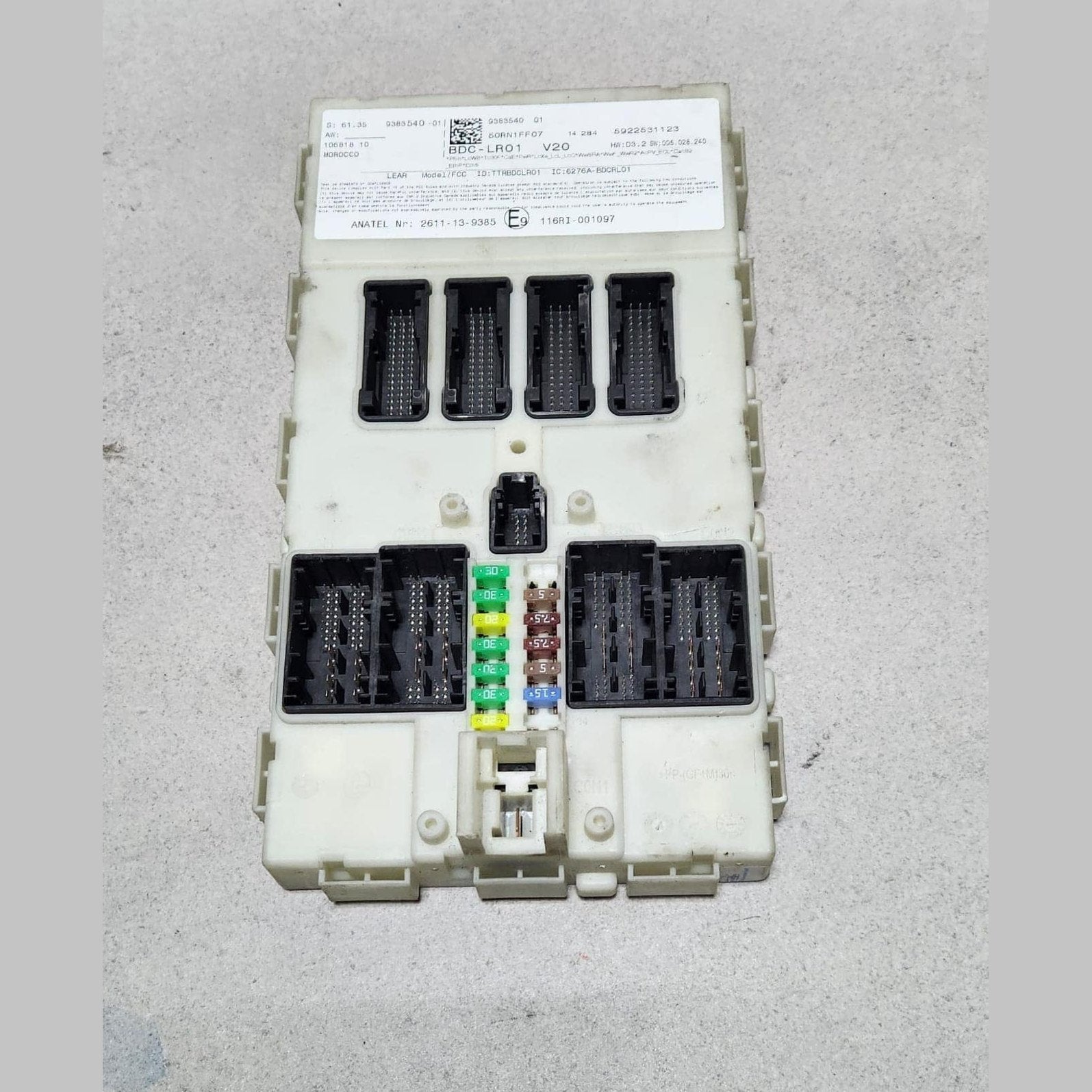 2018 BMW X5 Body Control Module 9383540 X5 F15 OEM