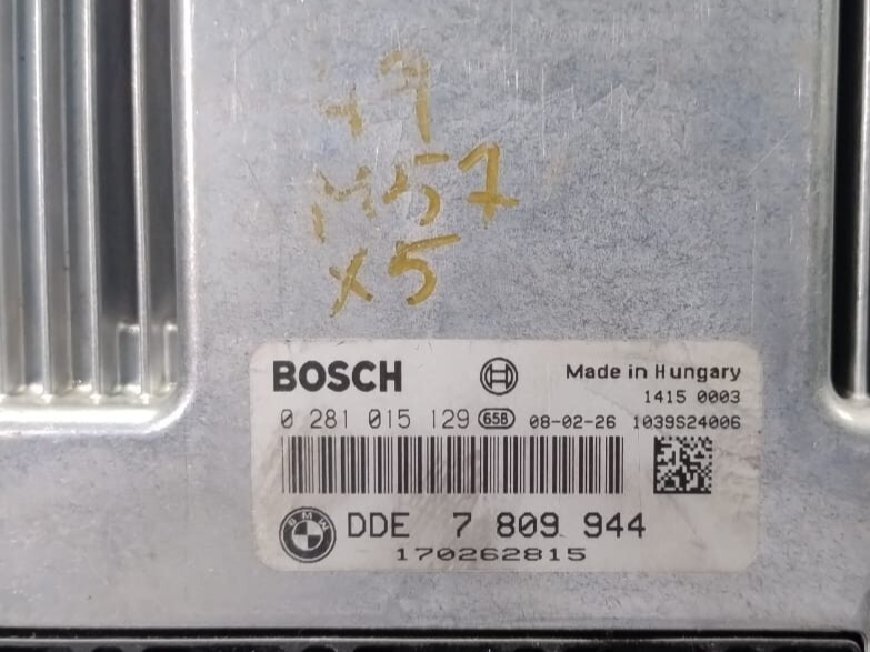 BMW X5 E70 E60 3.0L M57 ENGINE CONTROL UNIT MODULE DDE ECU -  7809944
