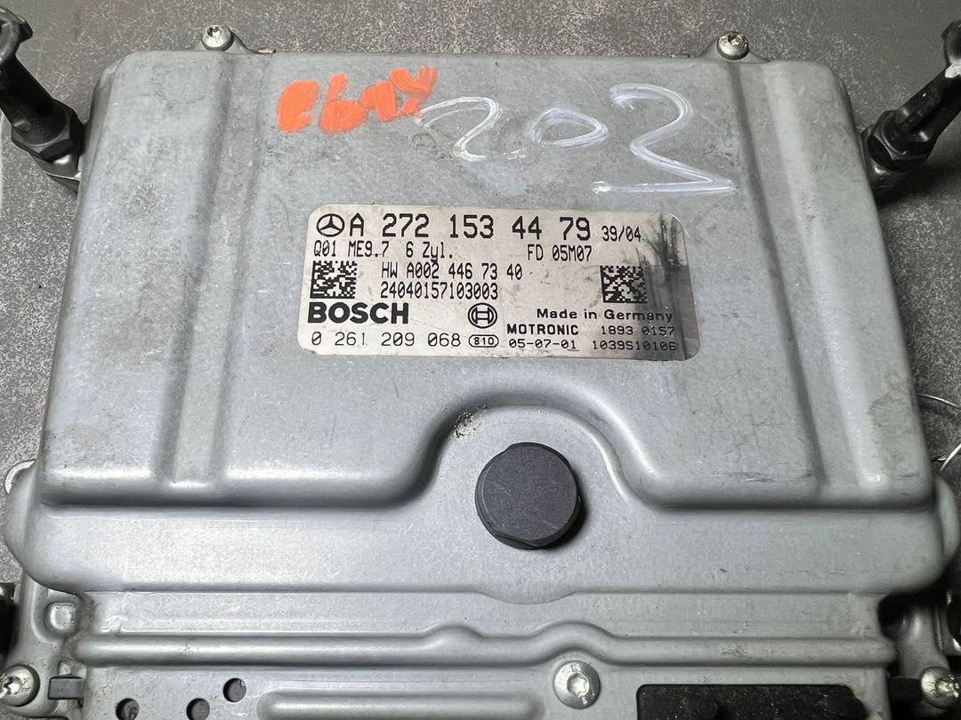03-06 Mercedes W203 C-Class Engine Control Module Unit ECM ECU A272 1534479 OEM