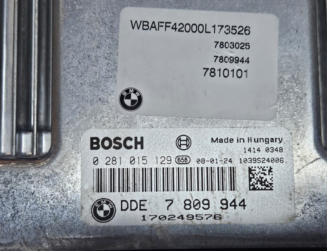 OEM BMW E60 E61 5 Series and E90 M57 Engine Control Unit 7809944