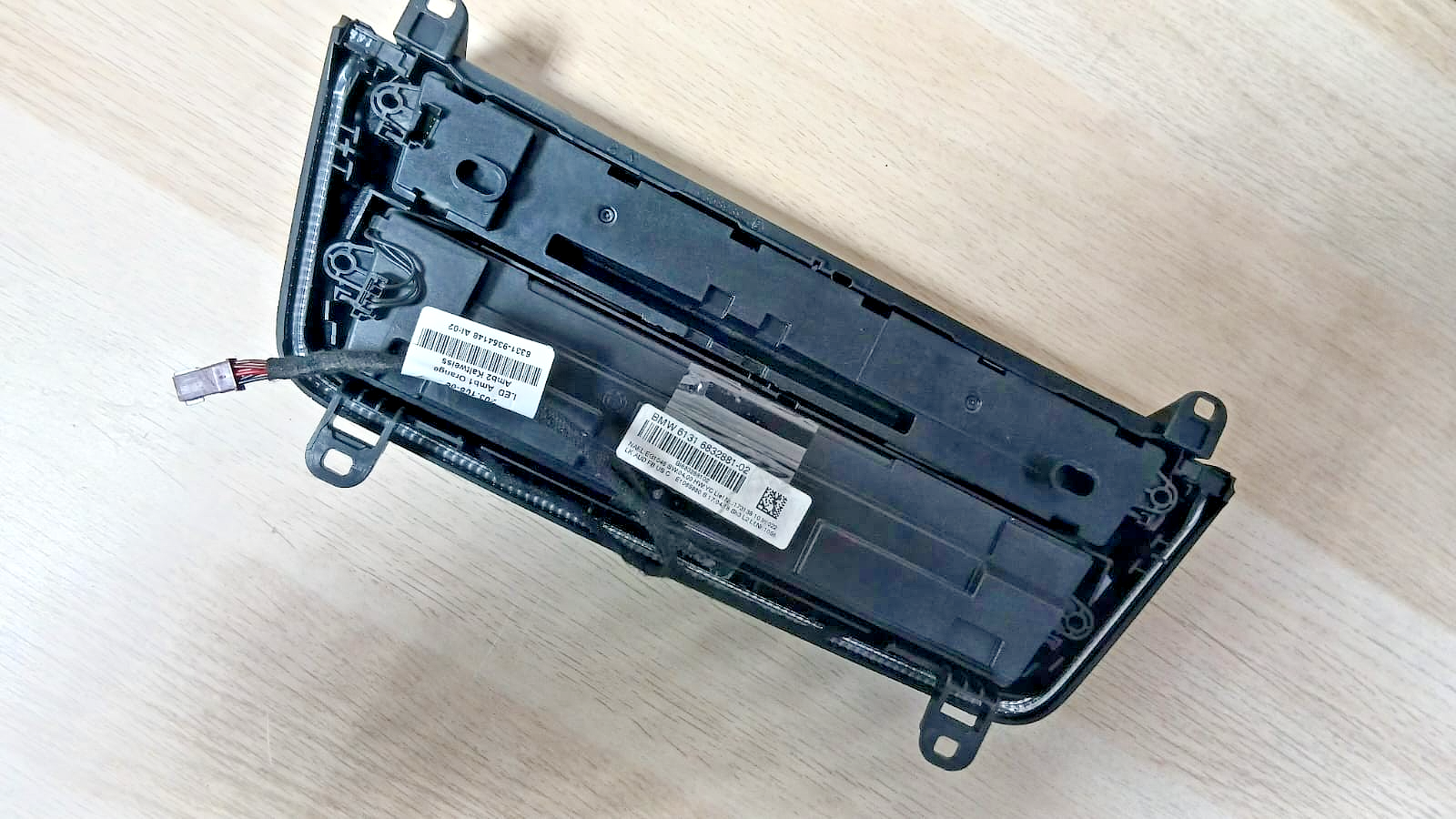 BMW OEM F30 F32 F22 Climate AC Audio CD Control Panel Switch 6832881