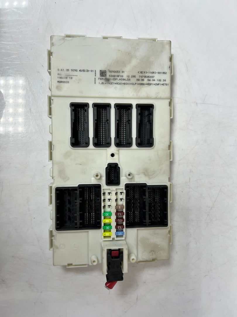 2015 BMW N20 F30 520i Engine Control Unit ECU SET DME + FEM + 1KEY 8606777